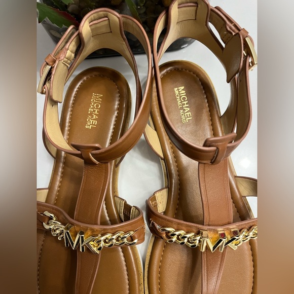 Michael Kors Cuban Link Sandals - Picture 4 of 5